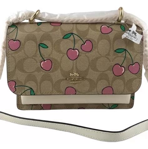 bolsa coach cerezas original|Bolsa Coach Original Klare Crossbody Cerezas In Signature.